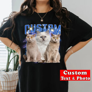 Aangepaste  Bootleg Pet Shirt