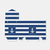 Aangepaste bootnaam Anker Nautilus Kust Bedankdoosjes (Uitgevouwen)