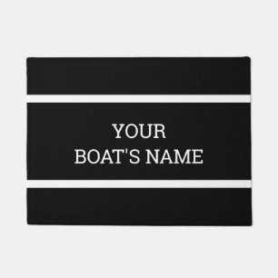 Aangepaste bootnaam Dock Mat