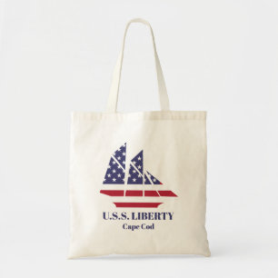 Aangepaste bootnaam / Home Port Canvas tas