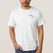 Aangepaste bootnaam Marlin Shirt (Voorkant)