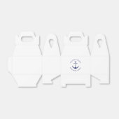 Aangepaste bootnaam Welkom aan boord nautisch anke Bedankdoosjes (Uitgevouwen)