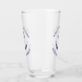 Aangepaste bootnaam Welkom aan boord nautisch anke Glas (Links)