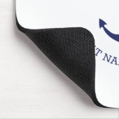 Aangepaste bootnaam Welkom aan boord nautisch anke Muismat (Hoek)