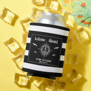 Aangepaste bootnaam Welkomstbord Ankerpapier Blikjeskoeler