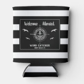 Aangepaste bootnaam Welkomstbord Ankerpapier Blikjeskoeler (Voorkant)