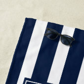 Aangepaste bootnaam Welkomstkaart Strandlaken (In situ)