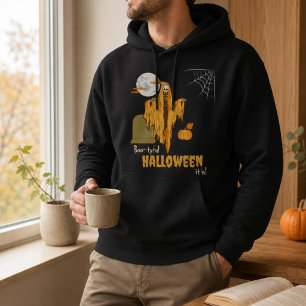 Aangepaste Booty Pun Volwassen Humor Halloween Fli Hoodie