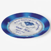 Aangepaste Borden op jaarpapier of elke andere geb Papieren Bordje (Gekanteld)