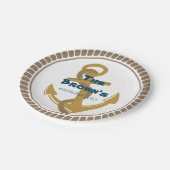 Aangepaste Borden op papier Papieren Bordje (Gekanteld)