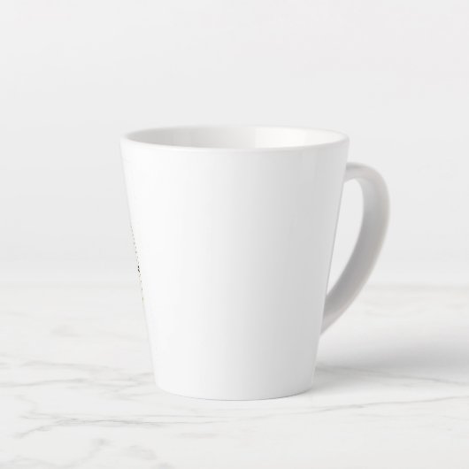 Aangepaste borsteltijd voor gebak latte mok (Rechterhoek)