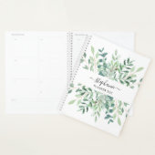 Aangepaste botanische Waterverf 2023 Planner (Display)