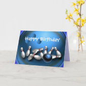 Aangepaste Bowling Wenskaarten Briefkaarten (Gele Bloem)