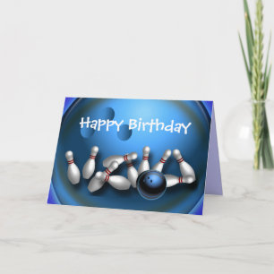 Aangepaste Bowling Wenskaarten Briefkaarten