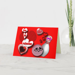 Aangepaste Bowling Wenskaarten Briefkaarten