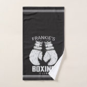 Aangepaste boxingclub Boxer Gym Fighter Bad Handdoek (Handdoek)