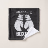 Aangepaste boxingclub Boxer Gym Fighter Bad Handdoek (Wasdoekje)