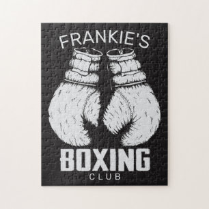 Aangepaste boxingclub Boxer Gym Fighter Ghandschoe Legpuzzel