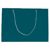 Aangepaste Branded Witte Gift Bag | Groot Glanzend Cadeauzakje (Achterkant)