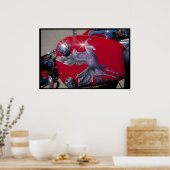 Aangepaste brandstoftank - South Dakota Poster (Keuken)