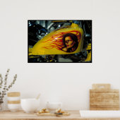 Aangepaste brandstoftank Zuid Dakota Poster (Keuken)