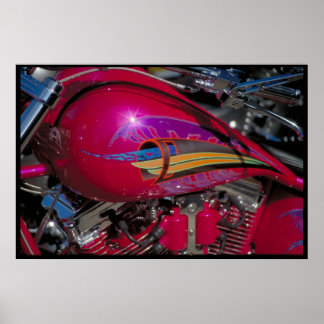 Aangepaste brandstoftank Zuid Dakota Poster