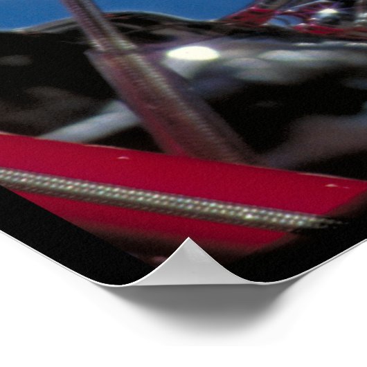 Aangepaste brandstoftank Zuid Dakota Poster (Hoek)