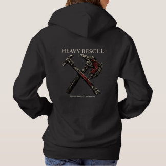 Aangepaste brandweer reddingsbrandweerwagen Zware Hoodie