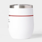 Aangepaste brandweerdienst met dunne rode lijn (Achterkant)