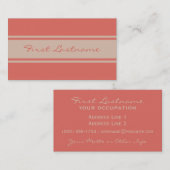 Aangepaste breedband-visitekaartjes visitekaartje (Voorkant / Achterkant)