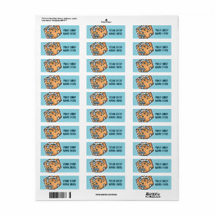 Aangepaste Breekbare Stickers Kleine Zakelijke Lab