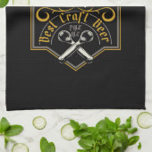 Aangepaste BrewHouse Best Craft Beer Ale Bar Theedoek (Gevouwen)