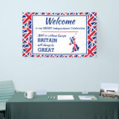 Aangepaste BREXIT Groot-Brittannië Altijd Great UN Spandoek (Beurs)