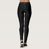 Aangepaste bridesmaïde Leggings Monogram | Aangepa (Achterkant)