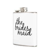 Aangepaste bridesmaïdekolf heupfles (Links)