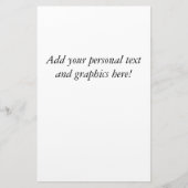 Aangepaste brief bruiloft briefpapier (Voorkant)