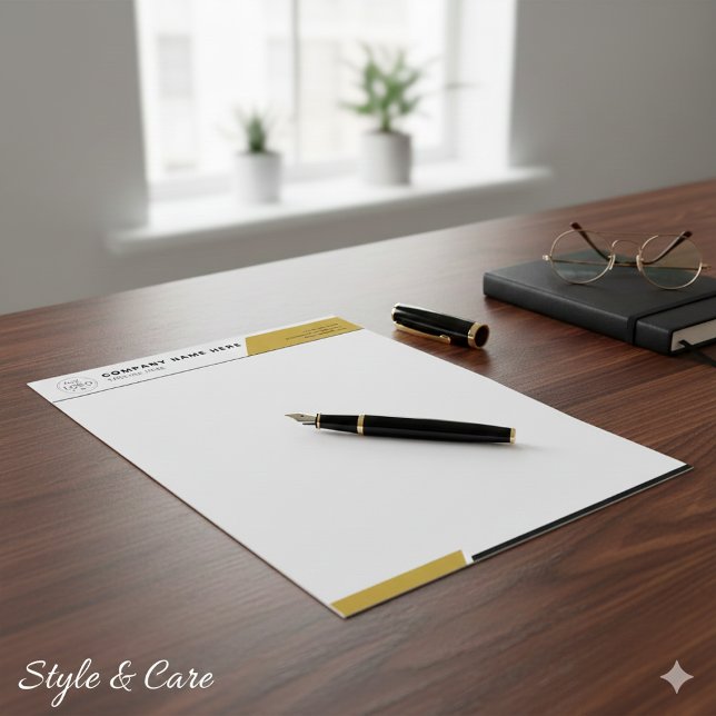 Aangepaste briefhoofd voor zakelijk en persoonlijk (Custom Letterhead for Business & Personal Use)
