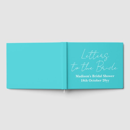 Aangepaste brieven aan de bruid Hen Do Bruidscadea Gastenboek (Volledig)