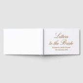 Aangepaste brieven aan de bruid scrapbook, Hen Do  Gastenboek (Volledig)