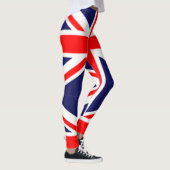 Aangepaste Britse Royal Union Jacked Flag Leggings (Rechts)