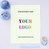 Aangepaste brochure voor zakelijke Logo van bedrij (Enkel)