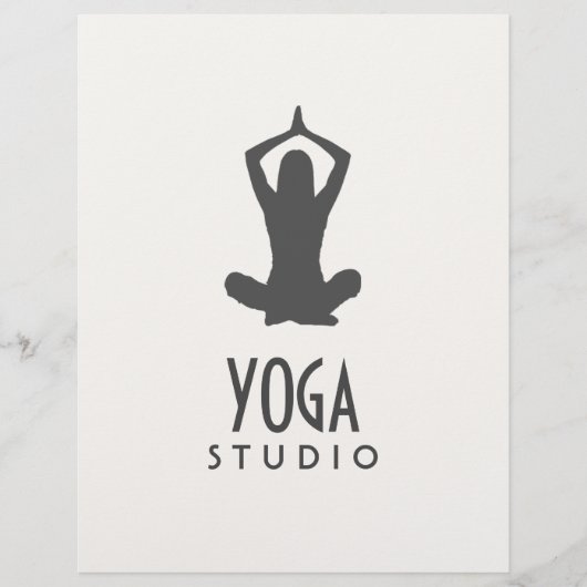 Aangepaste brochure YOGA (Voorkant)