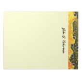 Aangepaste brook forel huid Vist Ichthyology Notitieblok (Voorkant)