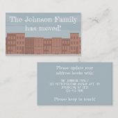 Aangepaste Brownstone Moving Enclosure Kaart (Voorkant / Achterkant)