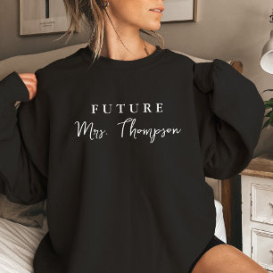 Aangepaste bruid Gift Gepersonaliseerd Verloofde T Trui