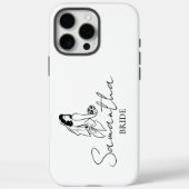 Aangepaste bruid naam cadeau Case-Mate iPhone case (Achterkant)