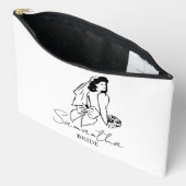 Aangepaste bruid naam cadeau etui (Open)