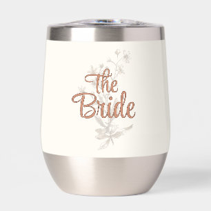 Aangepaste Bruid Rustieke Boho Wilde Bloemen Wijn