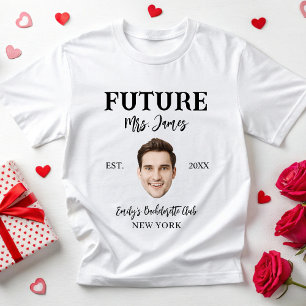 Aangepaste Bruidegom Gezicht Bach Sociale Club Bru T-shirt