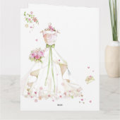 Aangepaste bruidsfeestjurk Bedankt (Achterkant)